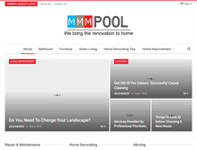 Tablet Screenshot of mmmpoolservice.com